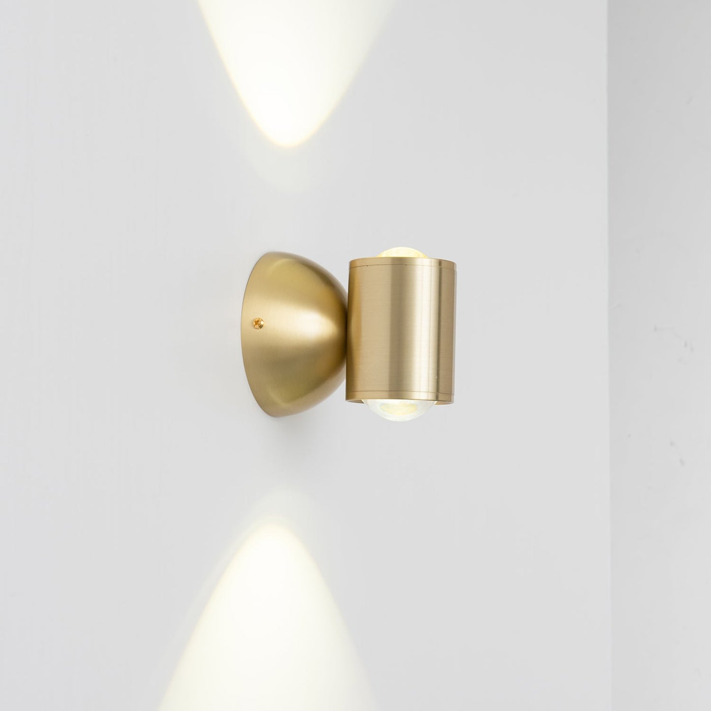 Brillora Wall Light LED Brass Sconce Adjustable Spotlight