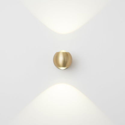 Brillora Wall Light LED Brass Sconce Adjustable Spotlight