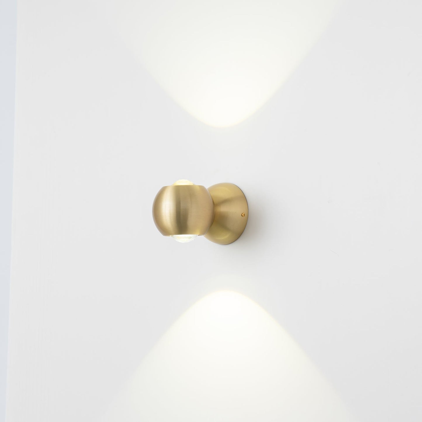Brillora Wall Light LED Brass Sconce Adjustable Spotlight