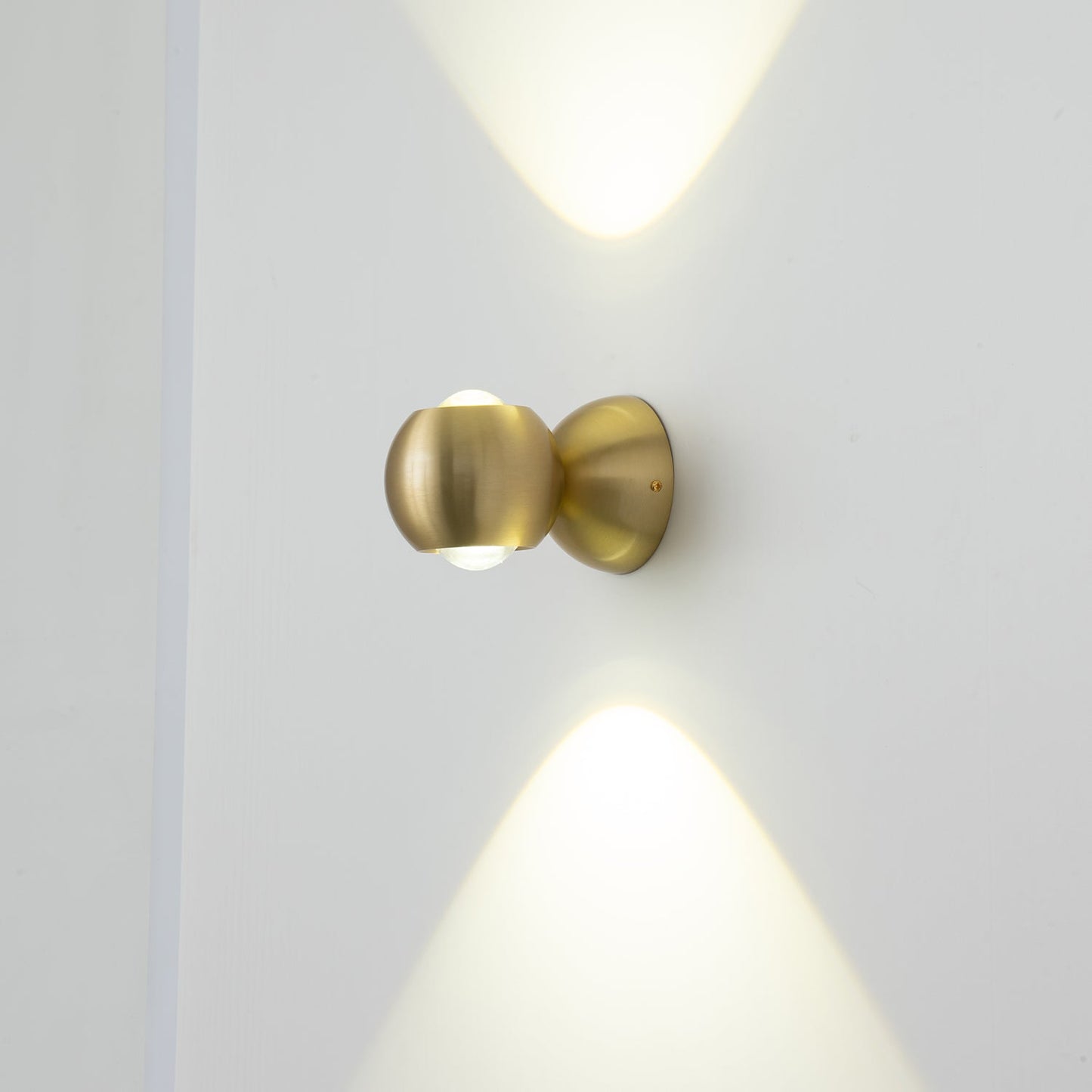 Brillora Wall Light LED Brass Sconce Adjustable Spotlight