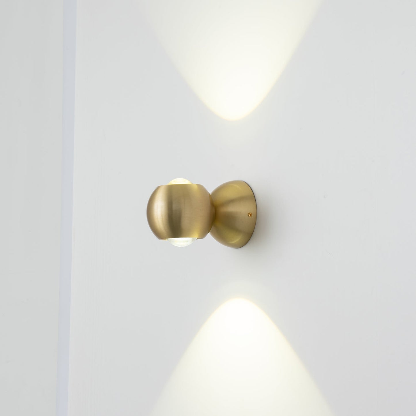 Brillora Wall Light LED Brass Sconce Adjustable Spotlight