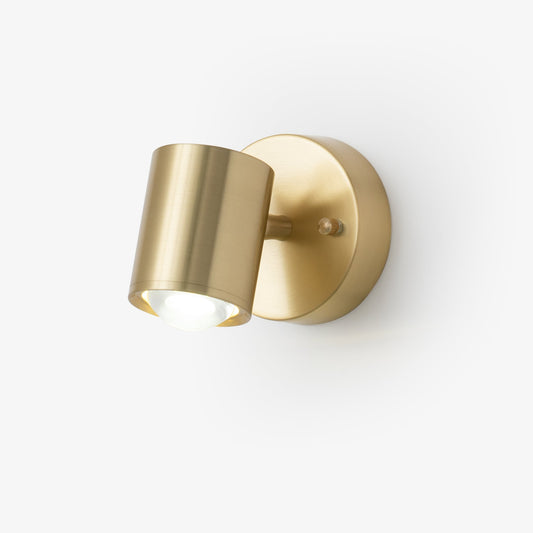 Brillora Wall Light LED Brass Sconce Adjustable Spotlight