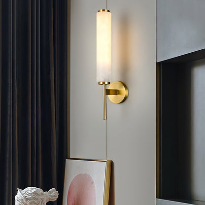 Brindisi Wall Sconce - Antique Brass LED Indoor Lighting