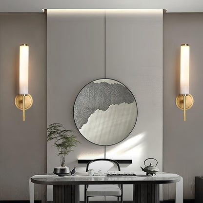 Brindisi Wall Sconce - Antique Brass LED Indoor Lighting