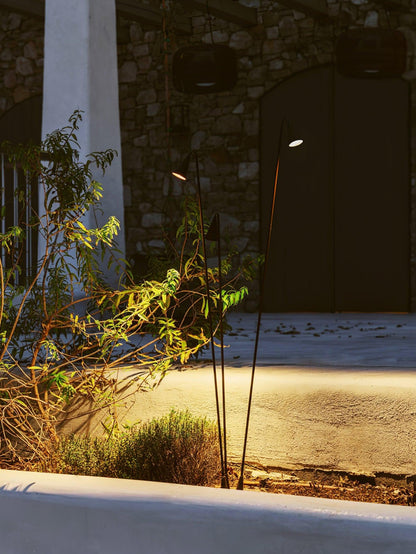 Bellflower Outdoor Floor Lamp - LED Waterproof Garden Light