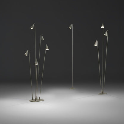 Bellflower Outdoor Floor Lamp - LED Waterproof Garden Light