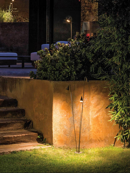 Bellflower Outdoor Floor Lamp - LED Waterproof Garden Light