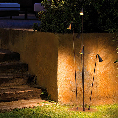 Bellflower Outdoor Floor Lamp - LED Waterproof Garden Light