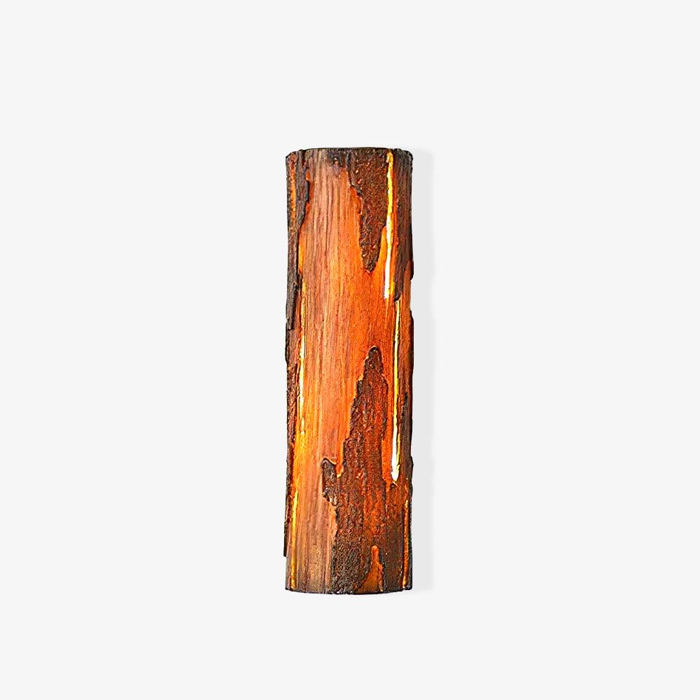 Broken Bark Wall Light LED Indoor Rustic Fixture