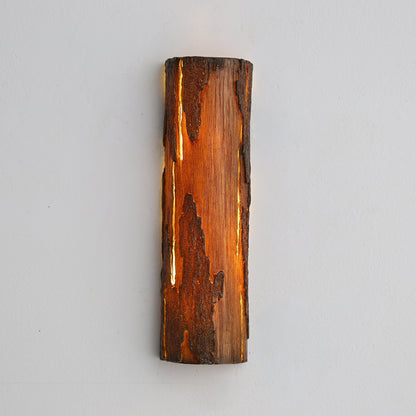 Broken Bark Wall Light LED Indoor Rustic Fixture