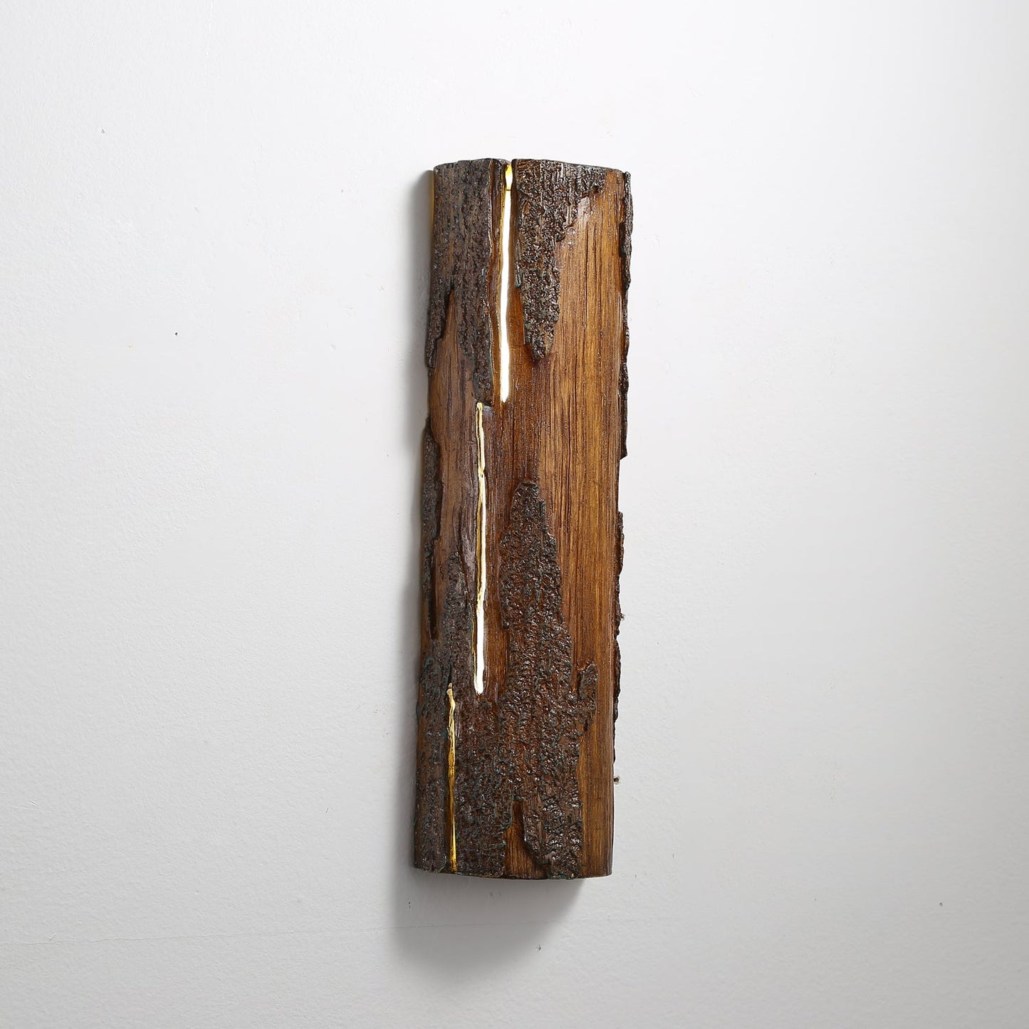 Broken Bark Wall Light LED Indoor Rustic Fixture
