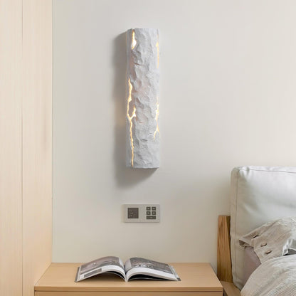 Broken Bark Wall Light LED Indoor Rustic Fixture