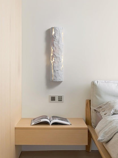 Broken Bark Wall Light LED Indoor Rustic Fixture