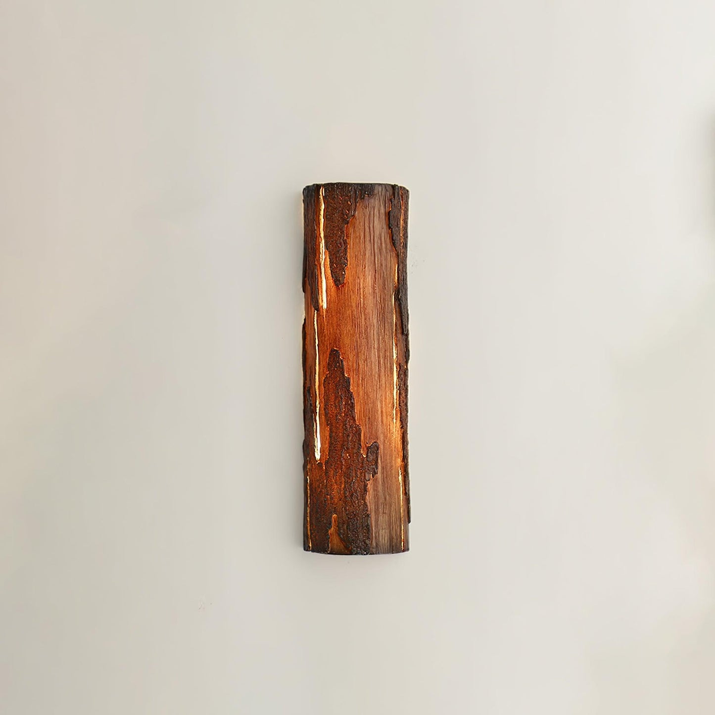 Broken Bark Wall Light LED Indoor Rustic Fixture