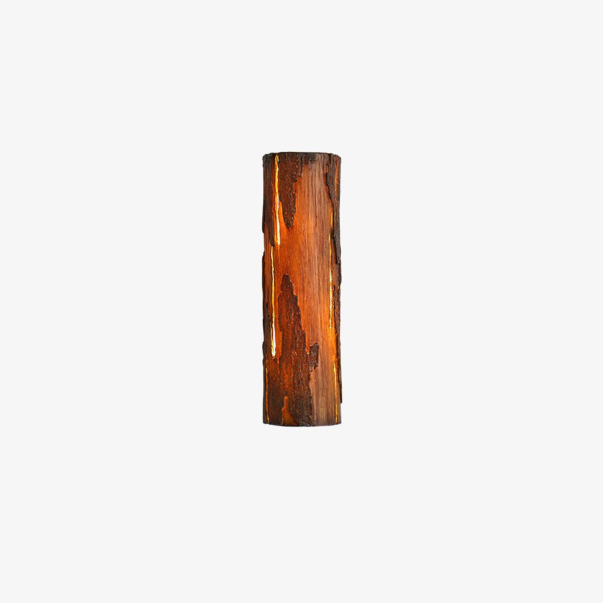 Broken Bark Wall Light LED Indoor Rustic Fixture