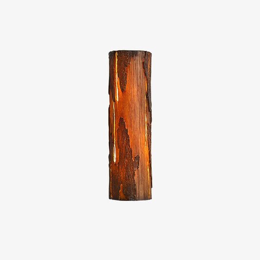 Broken Bark Wall Light LED Indoor Rustic Fixture