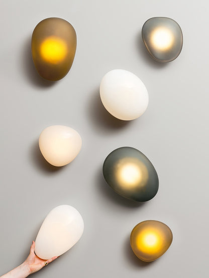 Bubble Glass Wall Lamp with Dimmable LED - Indoor Lighting