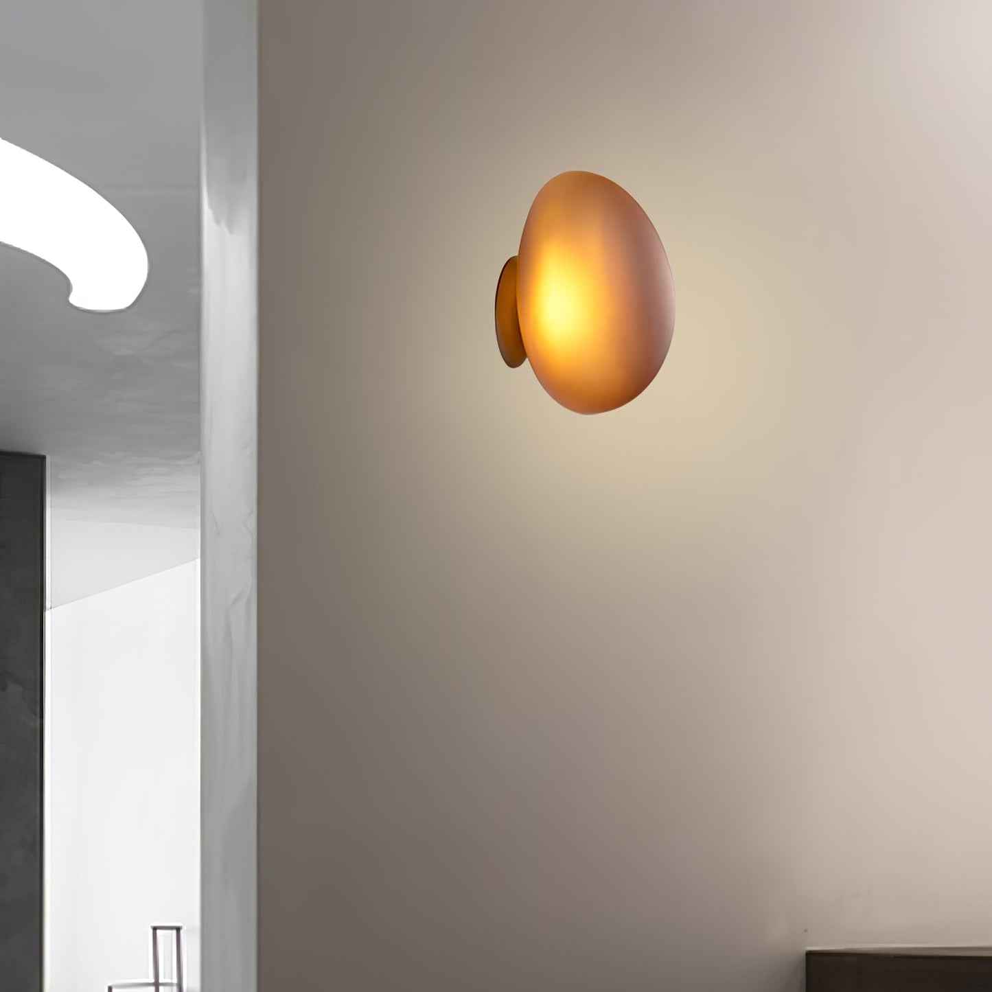 Bubble Glass Wall Lamp with Dimmable LED - Indoor Lighting