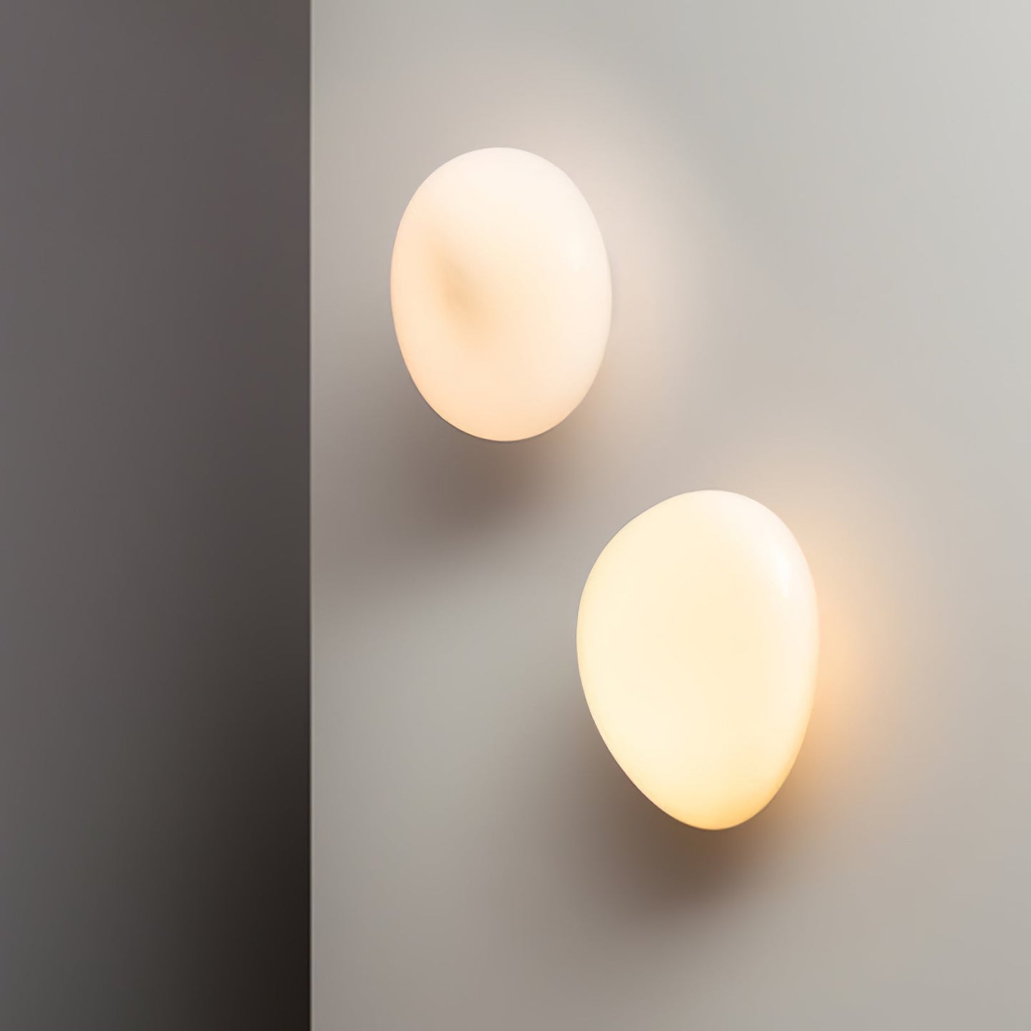 Bubble Glass Wall Lamp with Dimmable LED - Indoor Lighting
