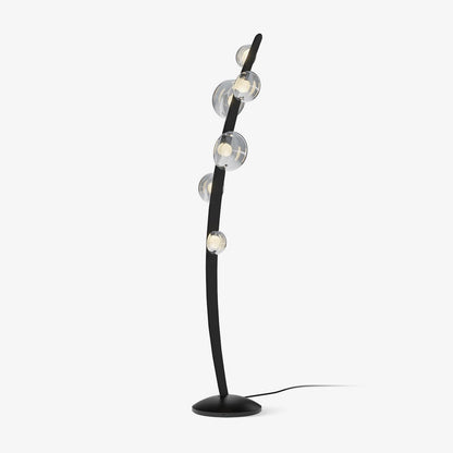 Bubbles Glass Floor Lamp with Integrated LED Warm Light