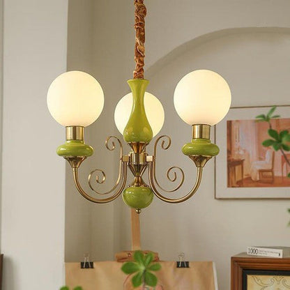 Modern Creative Art Onyx Chandelier - 3 or 5 Heads