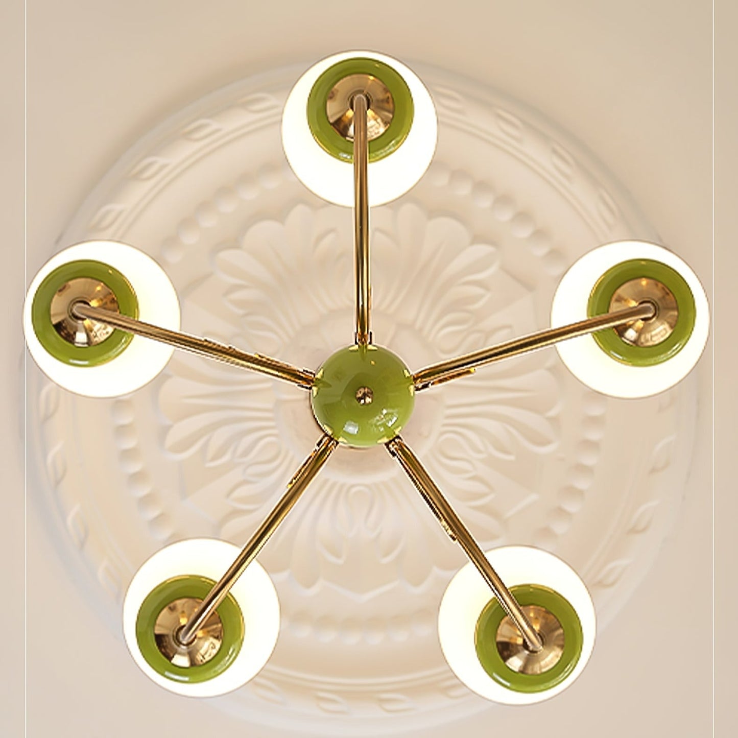 Modern Creative Art Onyx Chandelier - 3 or 5 Heads