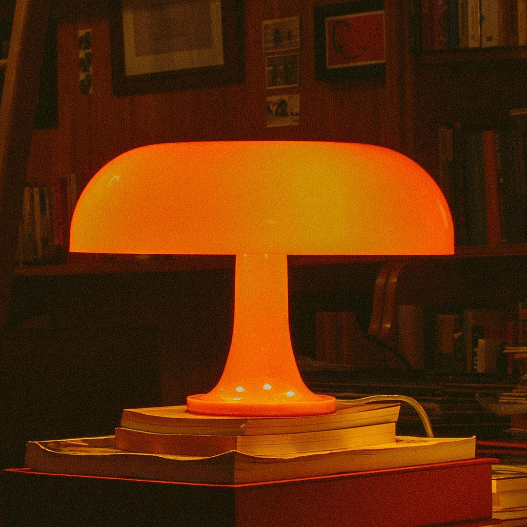 Puffball Modern Mushroom Lamp - Bold Design with Warm Glow