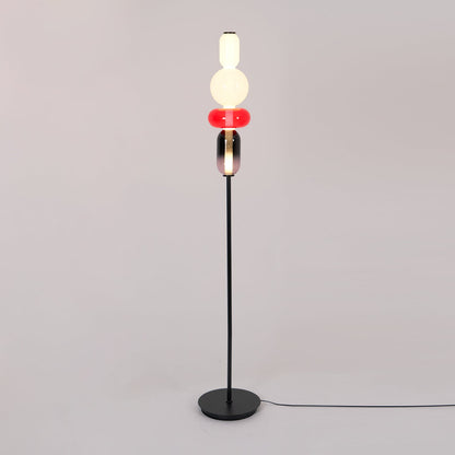 Candied Glass Floor Light with Integrated LED - Indoor Lamp