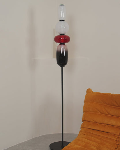 Candied Glass Floor Light with Integrated LED - Indoor Lamp