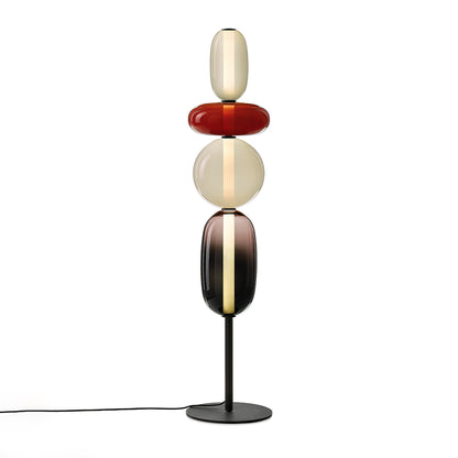 Candied Glass Floor Light with Integrated LED - Indoor Lamp