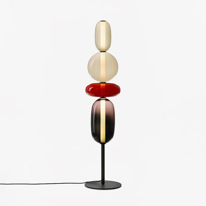 Candied Glass Floor Light with Integrated LED - Indoor Lamp