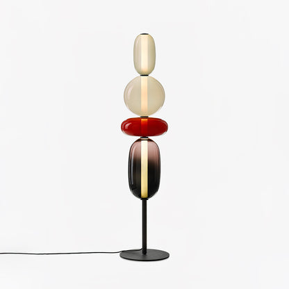 Candied Glass Floor Light with Integrated LED - Indoor Lamp