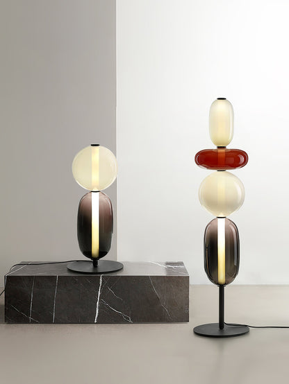 Candied Glass Floor Light with Integrated LED - Indoor Lamp