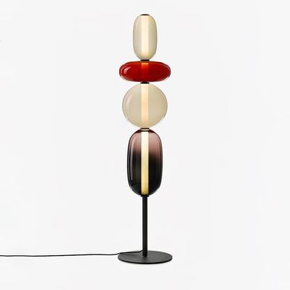 Candied Glass Floor Light with Integrated LED - Indoor Lamp