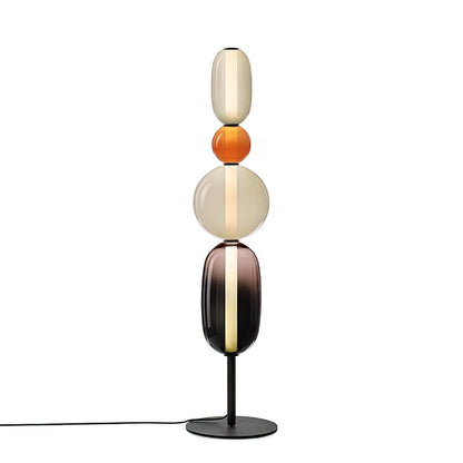 Candied Glass Floor Light with Integrated LED - Indoor Lamp