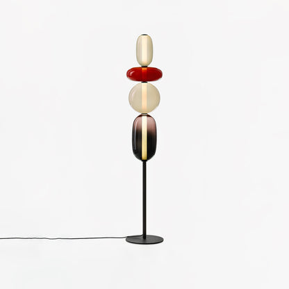 Candied Glass Floor Light with Integrated LED - Indoor Lamp
