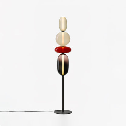 Candied Glass Floor Light with Integrated LED - Indoor Lamp