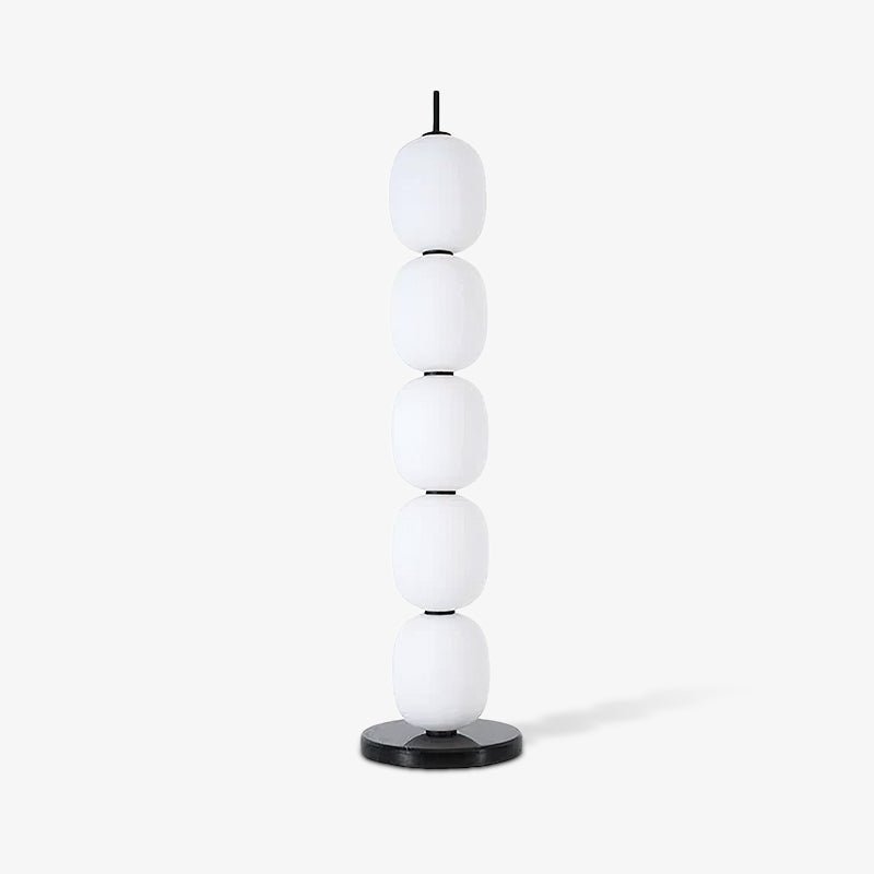 Candied Haws Floor Lamp with LED Light and Marble Base