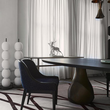 Candied Haws Floor Lamp with LED Light and Marble Base