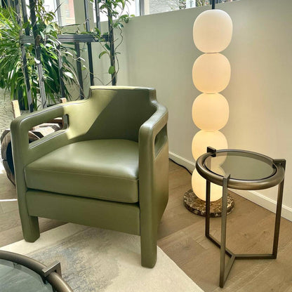 Candied Haws Floor Lamp with LED Light and Marble Base