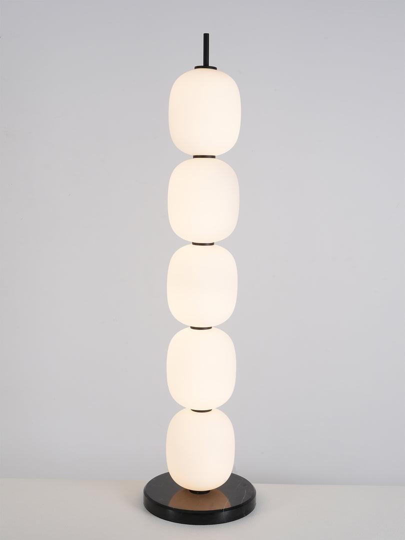 Candied Haws Floor Lamp with LED Light and Marble Base