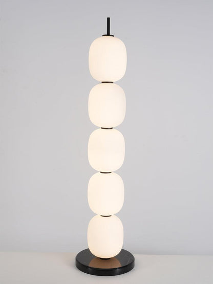 Candied Haws Floor Lamp with LED Light and Marble Base