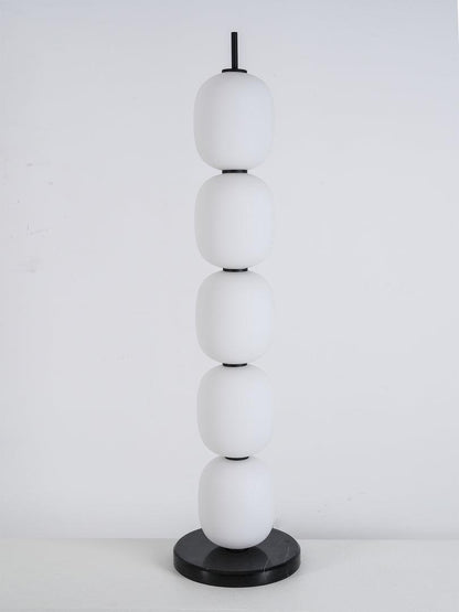 Candied Haws Floor Lamp with LED Light and Marble Base