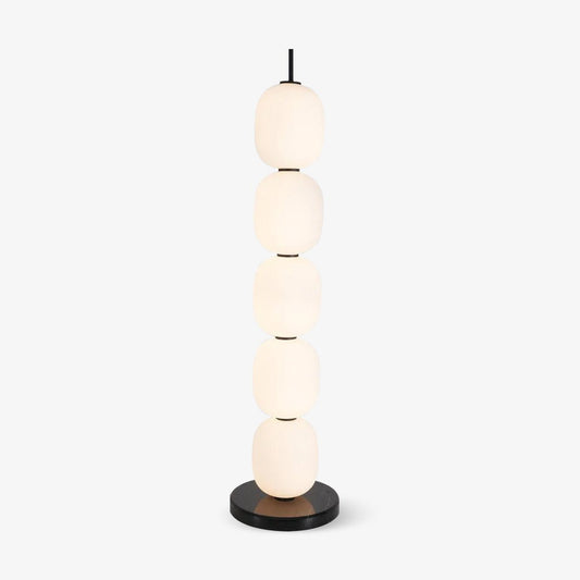 Candied Haws Floor Lamp with LED Light and Marble Base