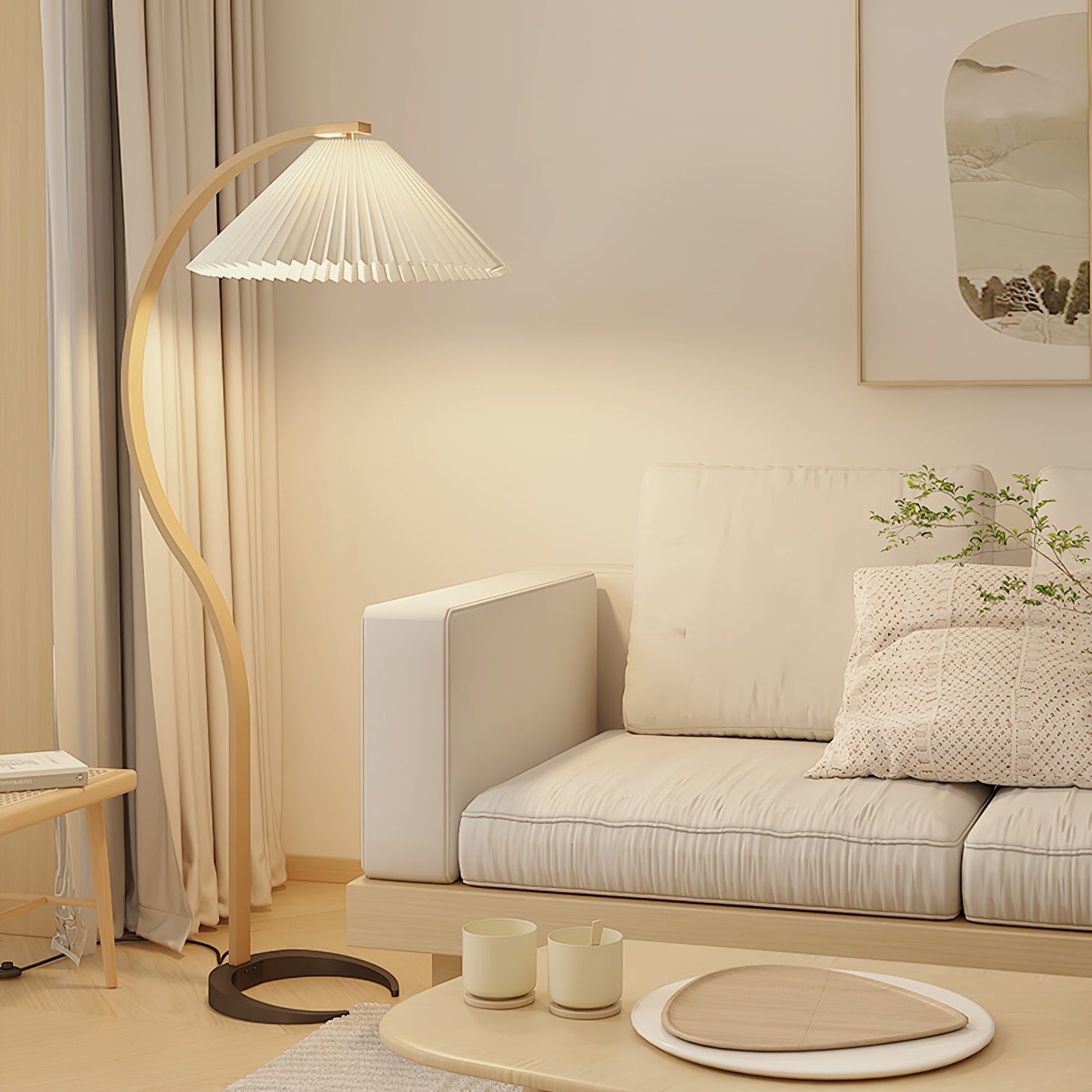 Caprani Floor Lamp - Scandinavian Design, LED, Indoor Use