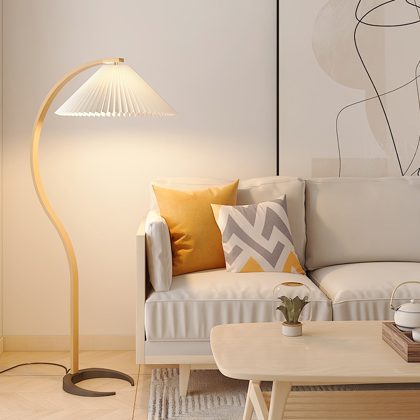 Caprani Floor Lamp - Scandinavian Design, LED, Indoor Use