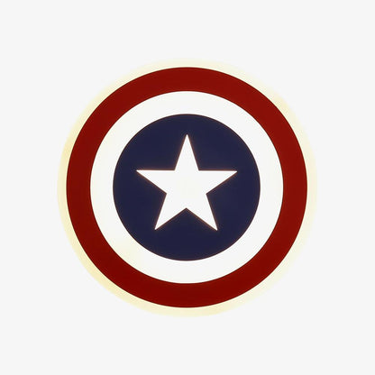 Captain Wall Lamp LED Light - Kids Room 3D Design