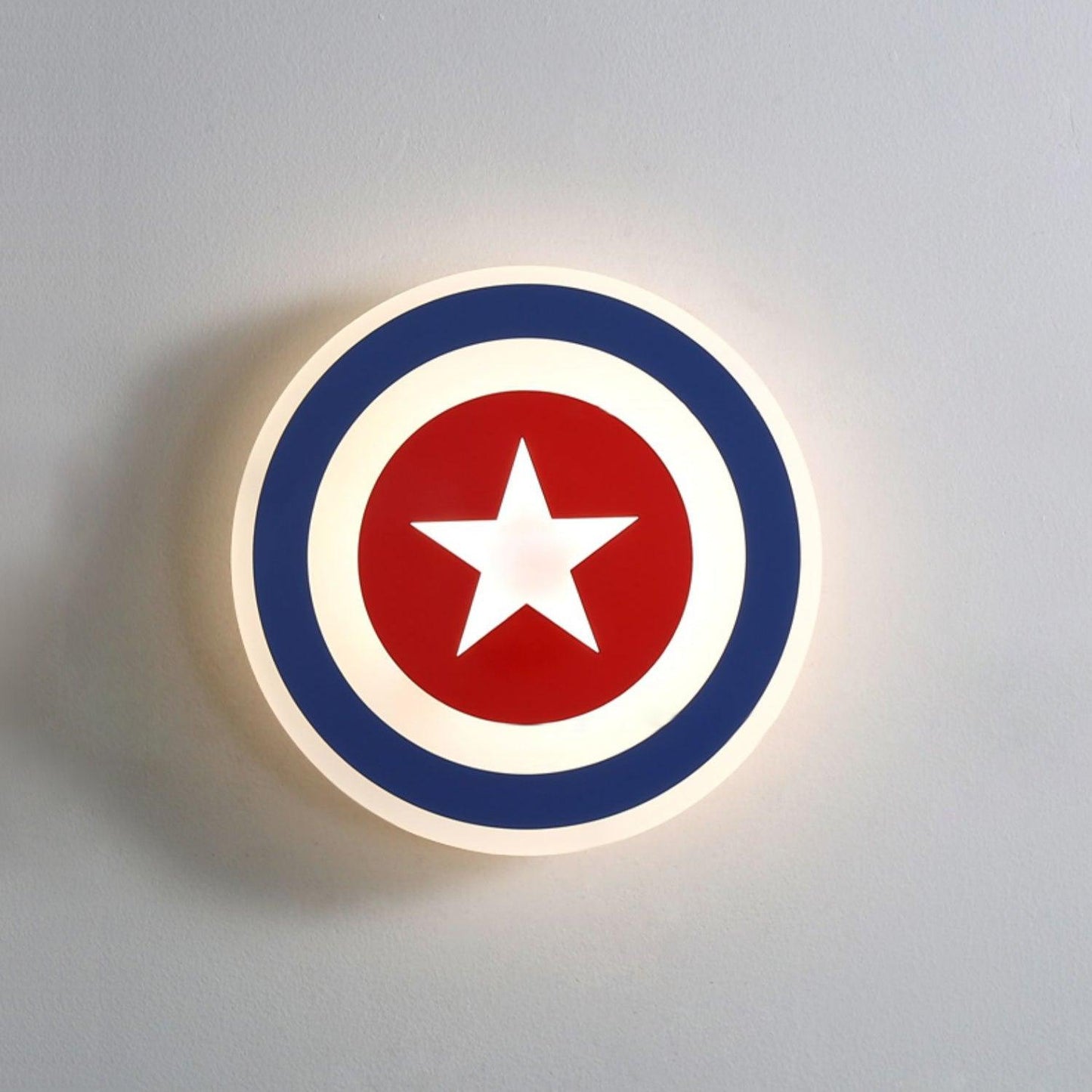Captain Wall Lamp LED Light - Kids Room 3D Design