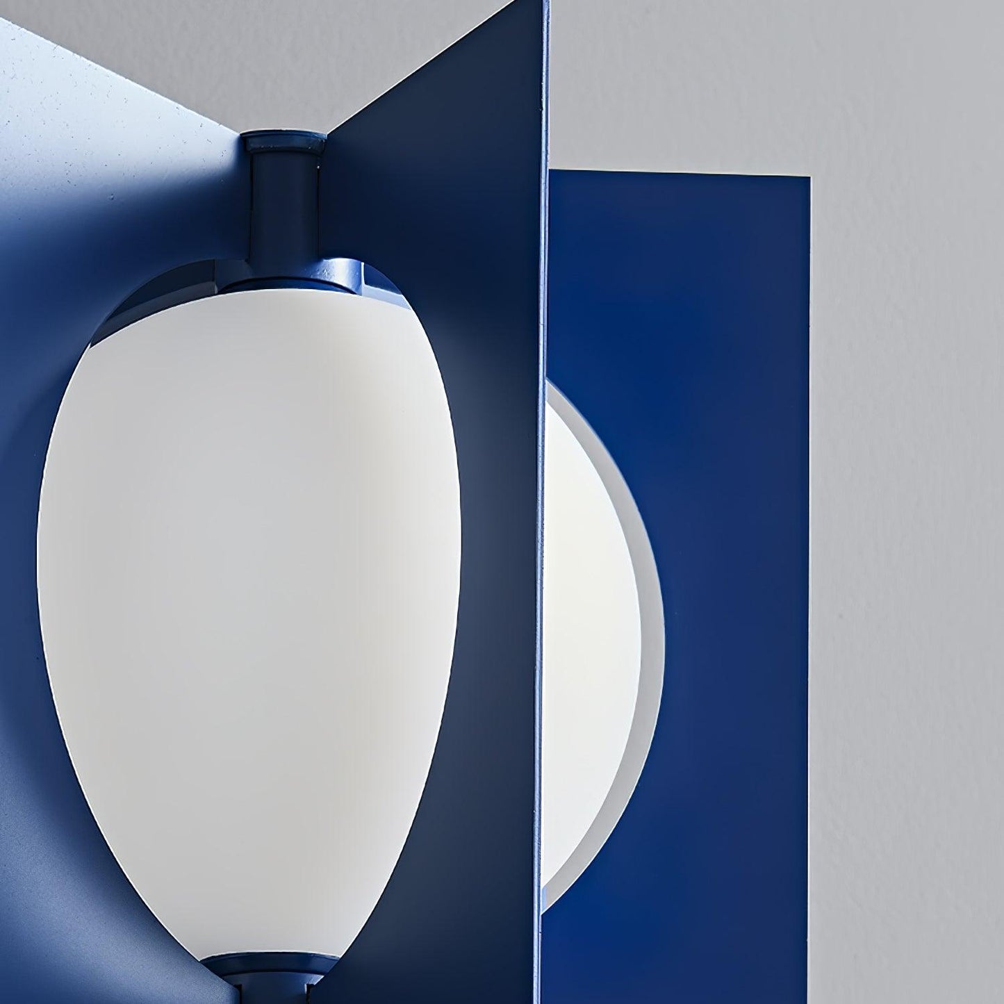 Blue Kleos Floor Lamp - Modern LED Lighting, Navy Design