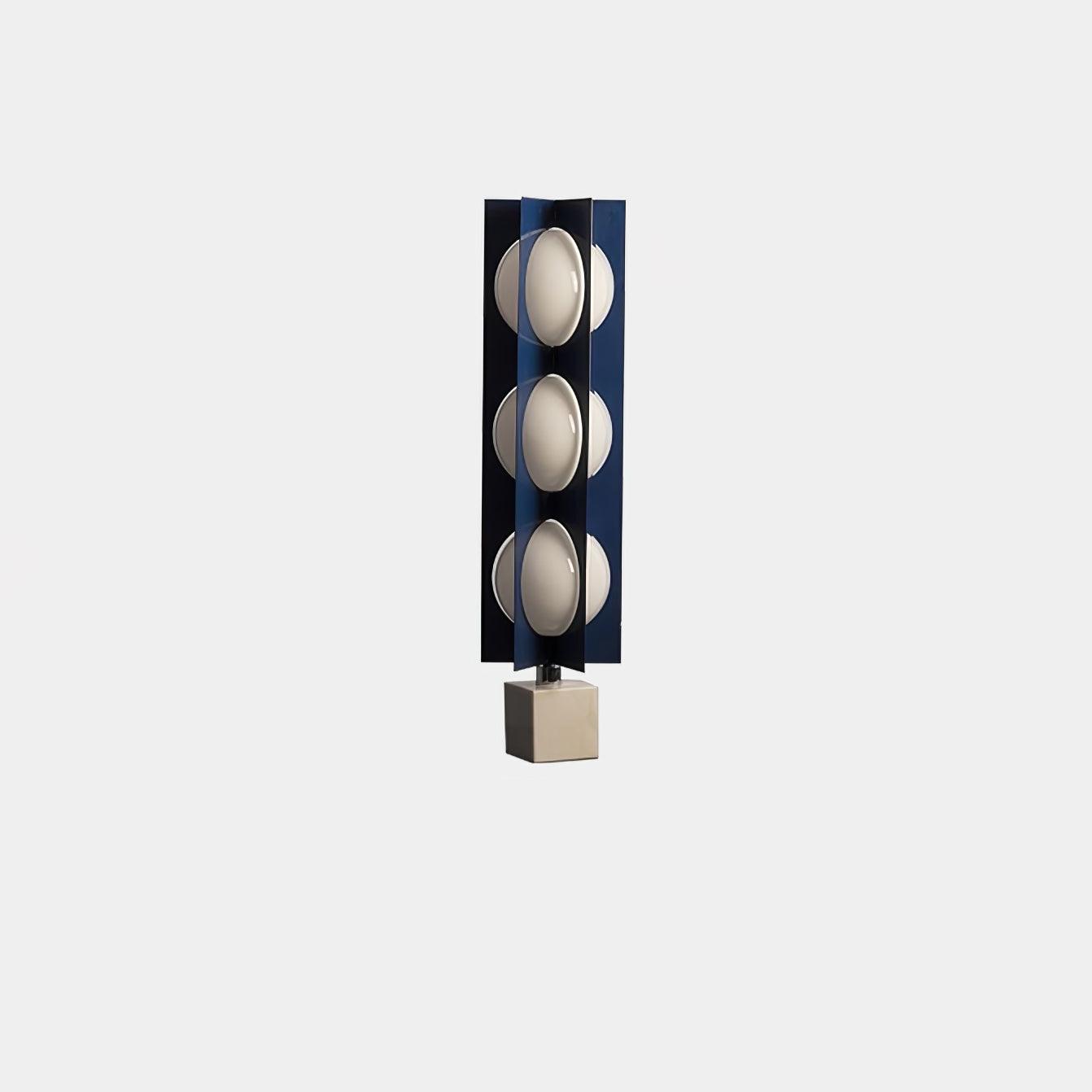 Blue Kleos Floor Lamp - Modern LED Lighting, Navy Design